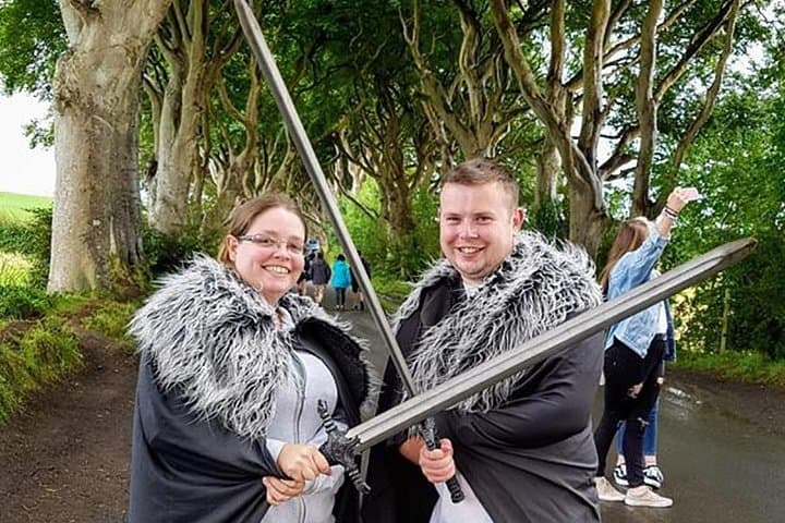 Get in Theme for photos-Dark Hedges.
The kings road.