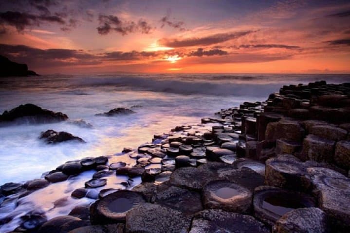 The Famous Giant's Causeway
