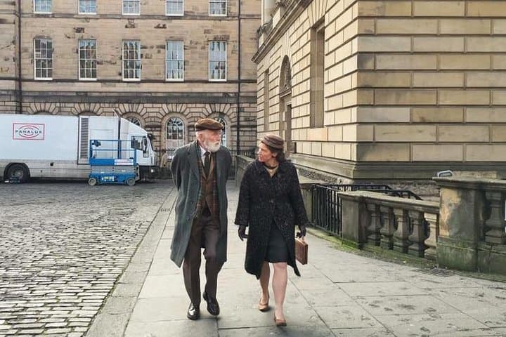 Outlander Extras during filming