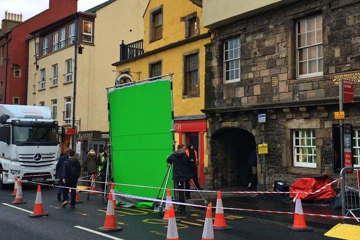 Outlander Filming in the Canongate, Royal Mile