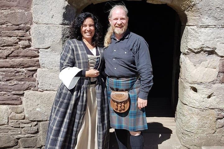 Steve at Doune Castle