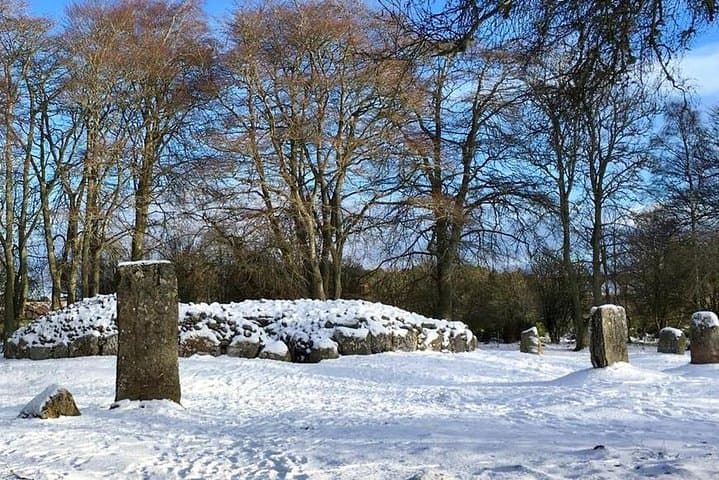 Clava Cairns in the Snow