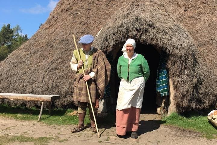 Highland Folk Museum optional stop.