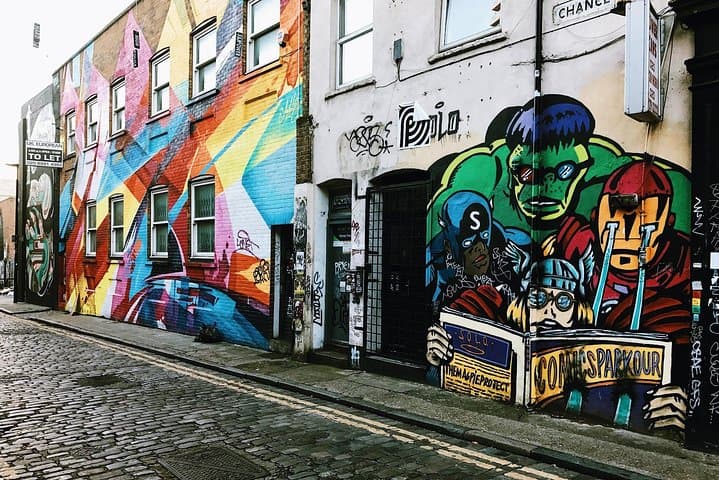 London Street Art Tour of the East End Semi-Private 12ppl Max