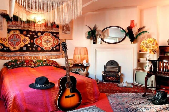 Jimi Hendrix's Flat. Photo: Peter Dazeley