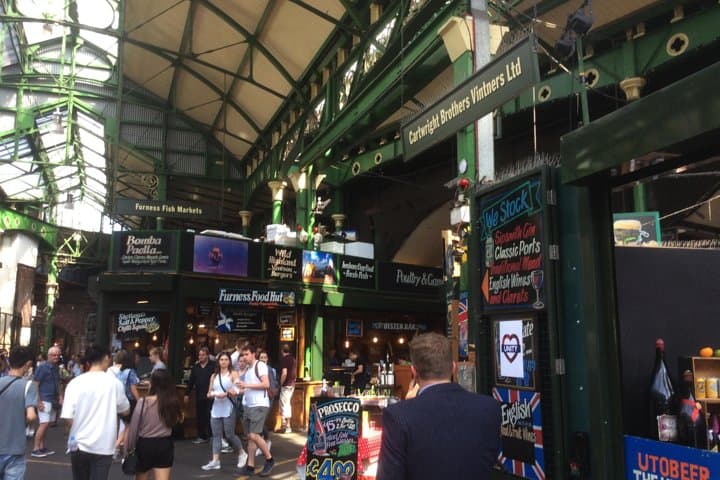Famous Borough Market was the setting for the gangs that liked to pick a pocket or two!