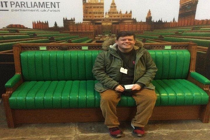 Photos aren't allowed in the House of Commons, this was for a special event.