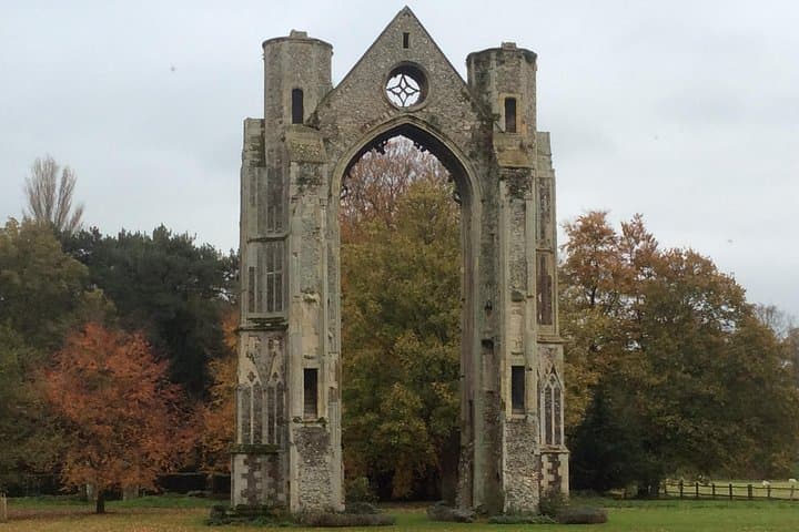 Almost all that remains of Walsingham Abbey