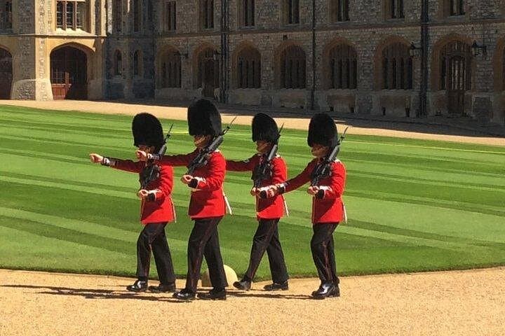 Guarding the Queen.