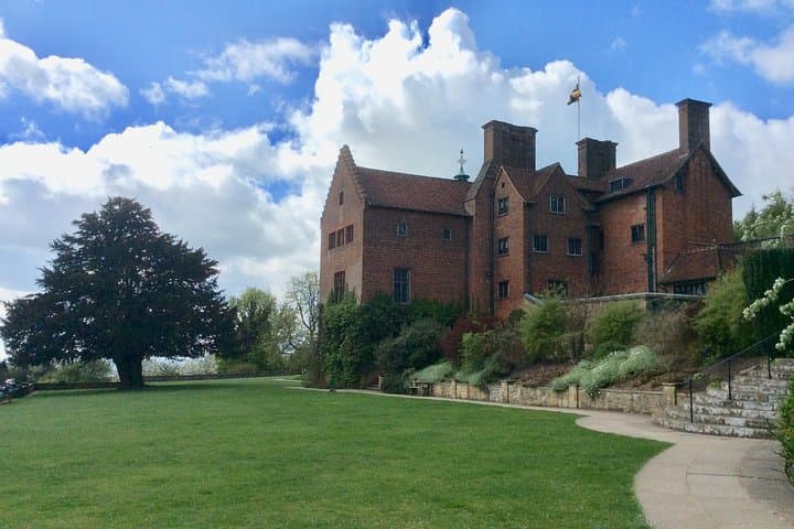 It was the view from this spot that persuaded Winston to buy Chartwell... against the wishes of his wife!