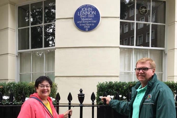Ringo's flat where John and Yoko lived