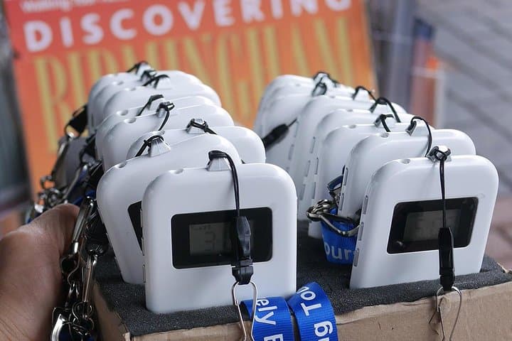 Audio system often used on Tour 3.