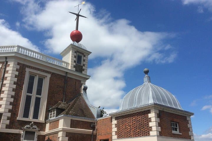 The Royal Observatory on top of Greenwich hill.