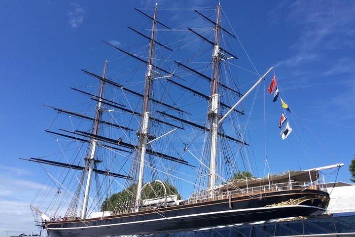 The Cutty Sark - The fastest Clipper Sailing Ship in the World.