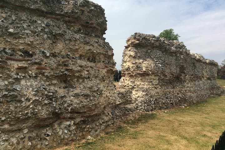 The old Roman city walls.