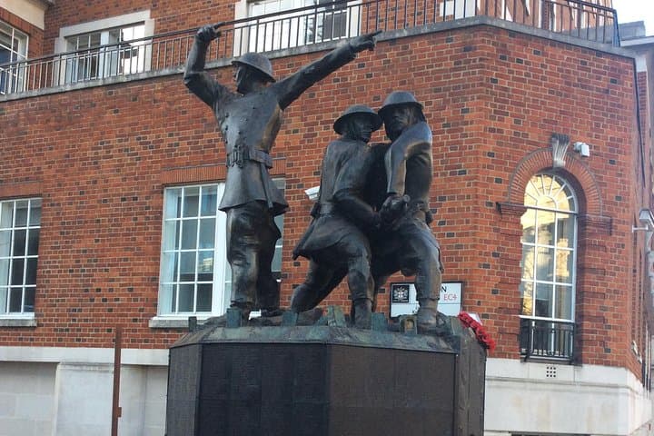 The Memorial to Firefighters killed in The Blitz