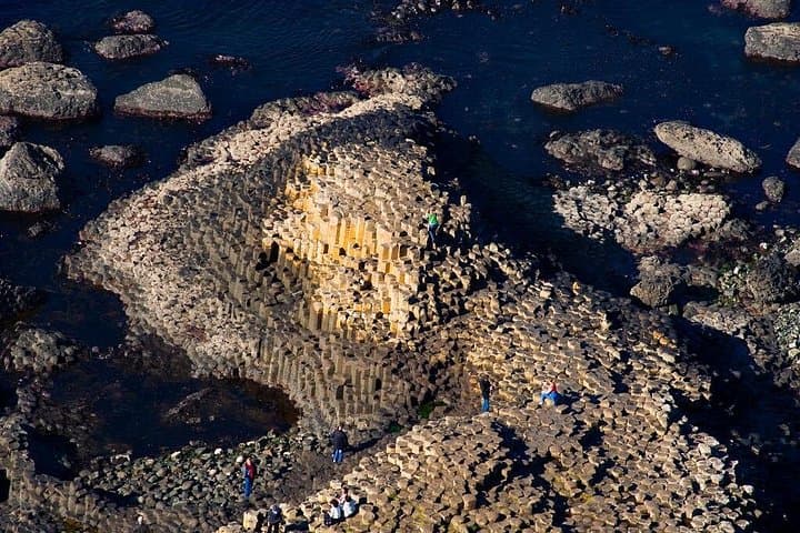 Giants Causeway aerial
