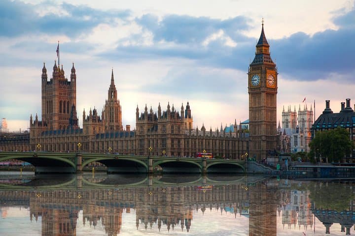 Big Ben, London most famous clock tower.