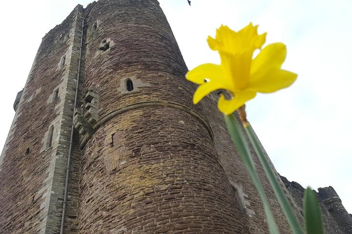 Doune Castle in the Spring