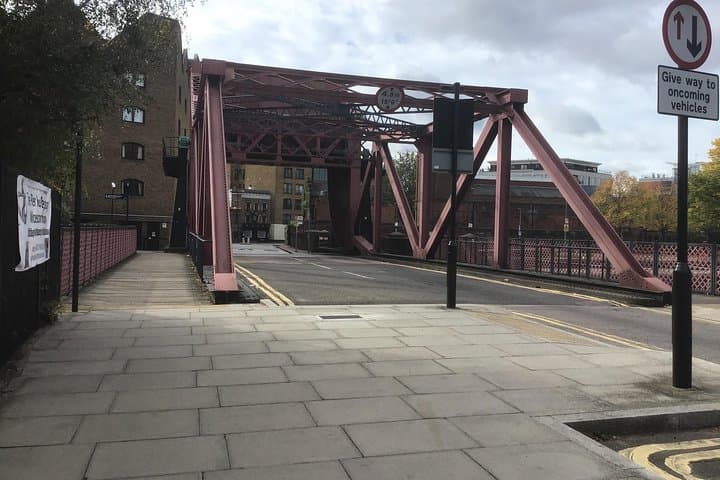 An old steam powered bridge.