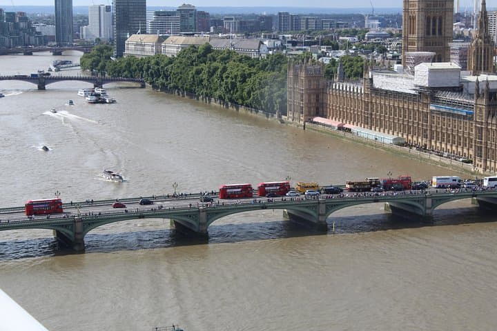 View from London Eye