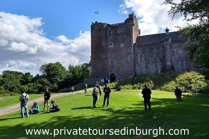 Doune Castle , the Outlaw King tours, phone 07305-294773