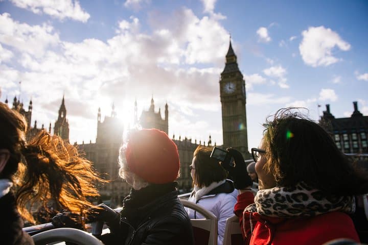 London Big Bus Evening Sightseeing Tour with Live Guide
