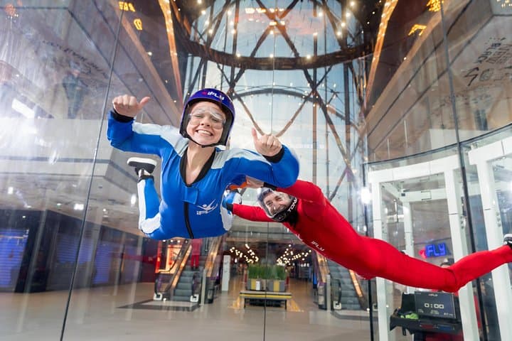 Manchester iFLY Indoor Skydiving Experience - 2 Flights & Certificate