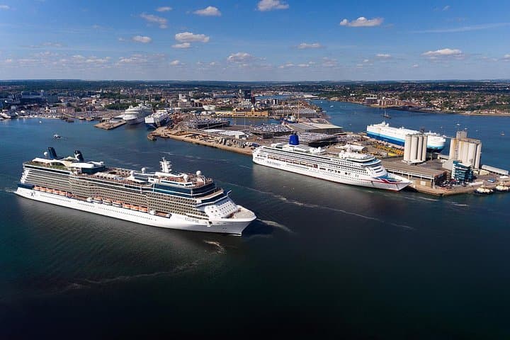 Southampton Cruise Terminals.