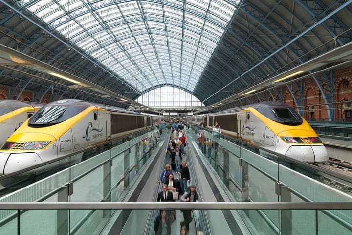 St Pancras Train Station Eurostar