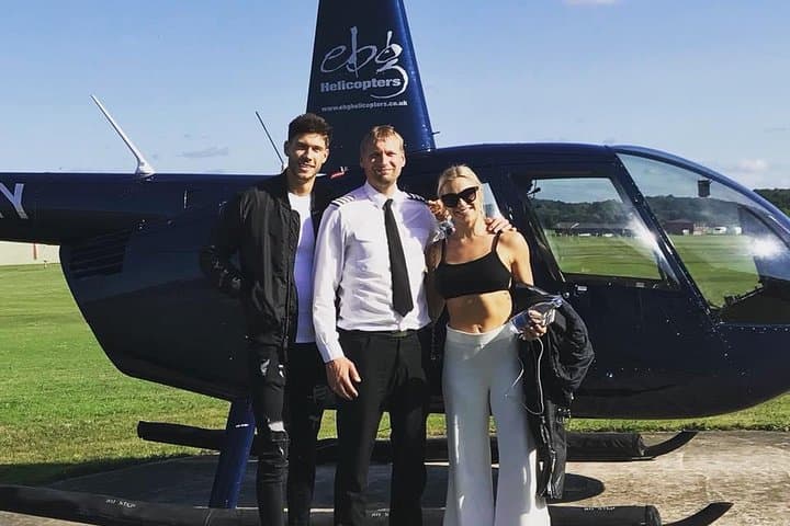 Happy Passengers & Pilot