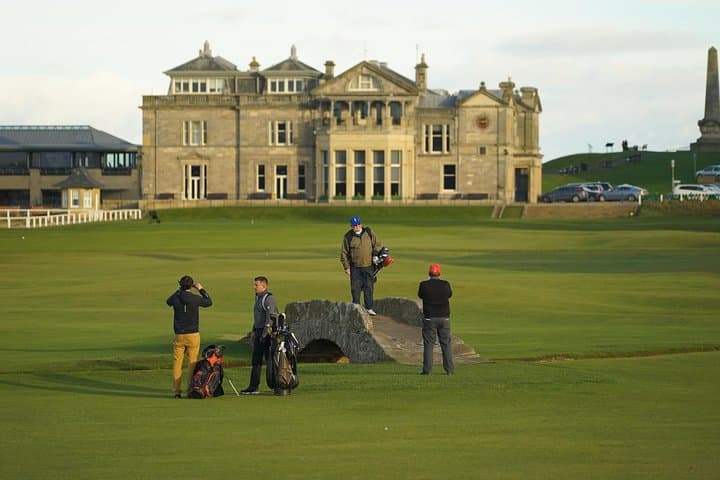The Swilcan Bridge on the Old Course