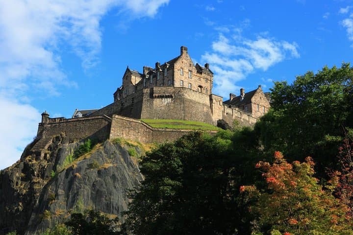 Edinburgh Castle.