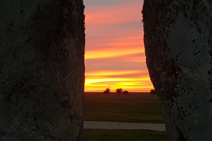Sunset Stonehenge