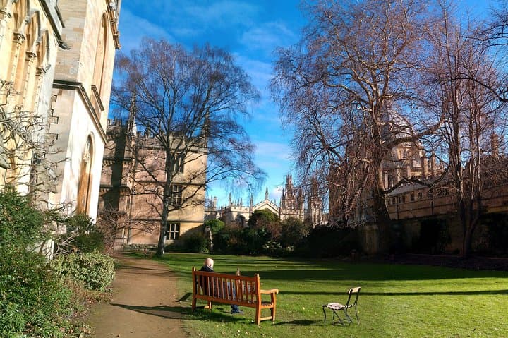 Exeter college garden