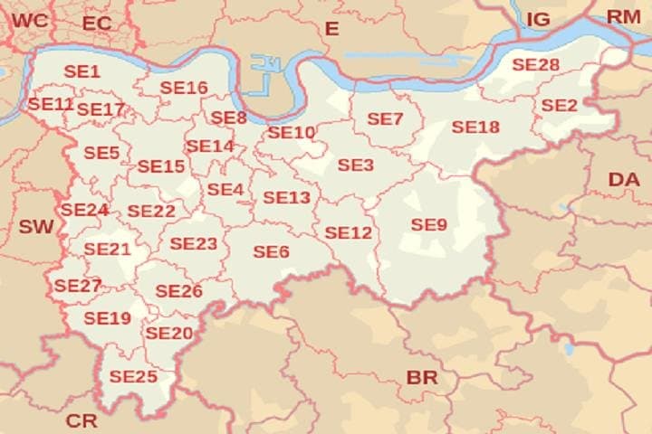 All Southeast London Coverage Area
