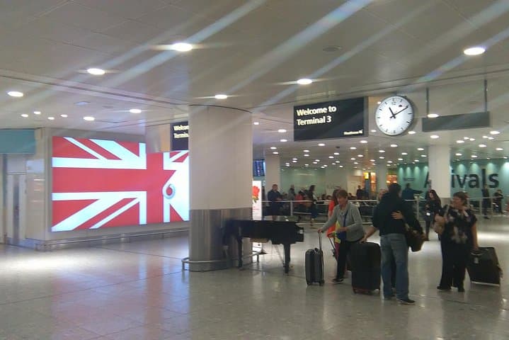 London Heathrow Terminal 3 Arrival Hall