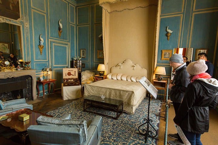 Beautifully-preserved and -restored rooms at Leeds Castle give visitors a taste of what living there was like.
