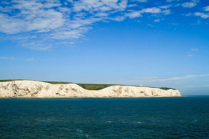 Enjoy the view of White cliffs of Dover