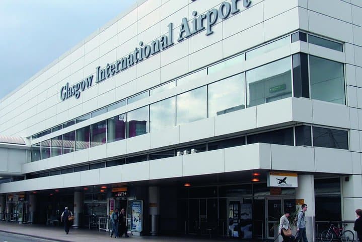Glasgow Airport to City Executive Business Class in Mercedes Mninvan