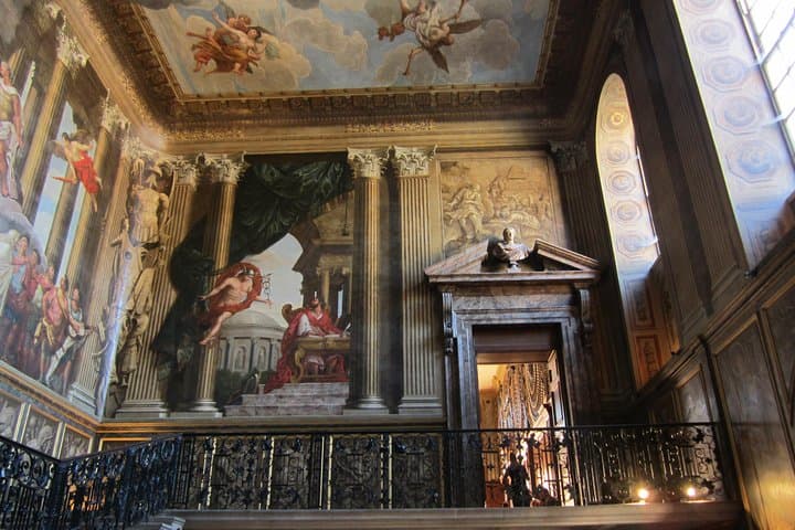 Antonio Verrio's artwork on the King's ceremonial staircase