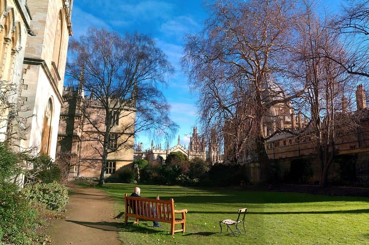 Exeter college garden