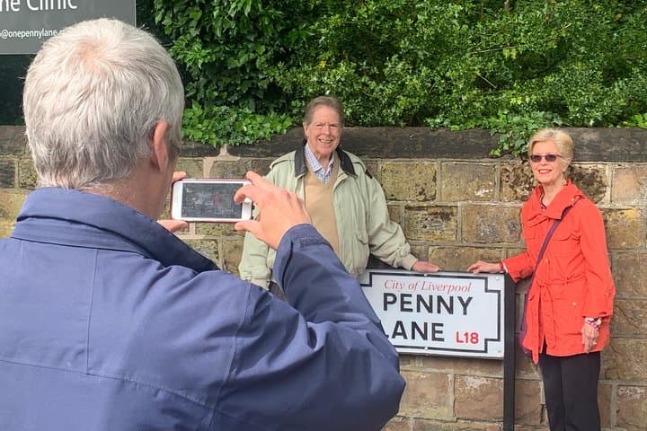 Selfies at Penny Lane