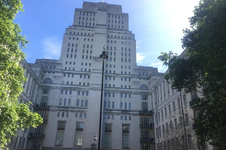 London University Senate House, model for George Orwell’s Ministry of Truth in 1984