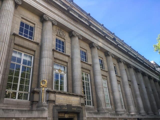 The British Museum where Karl Marx wrote Das Kapital