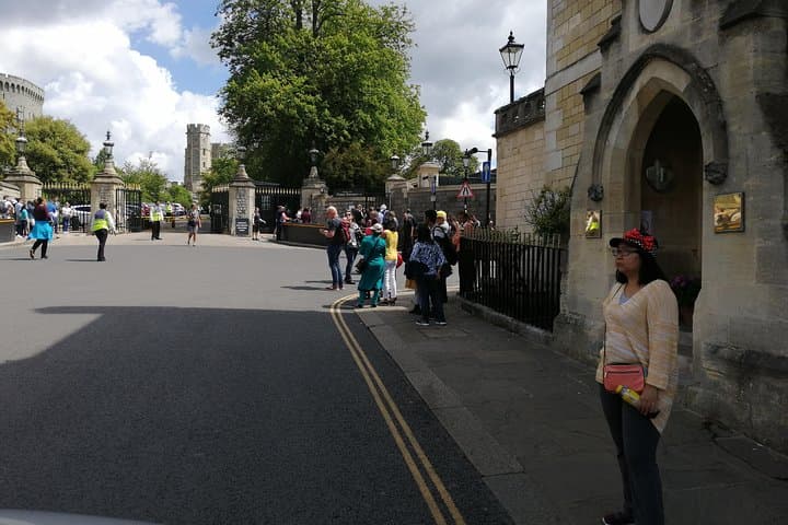 Windsor Castle busy