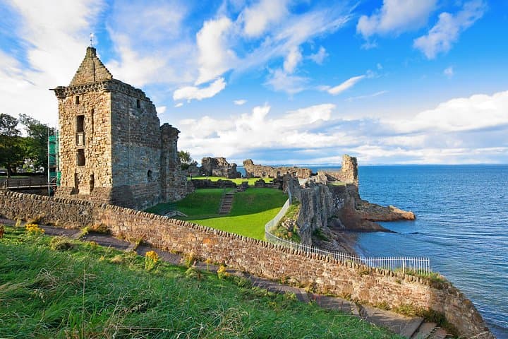 St Andrews & Cliffs and Dunnottar Castle in Spanish.