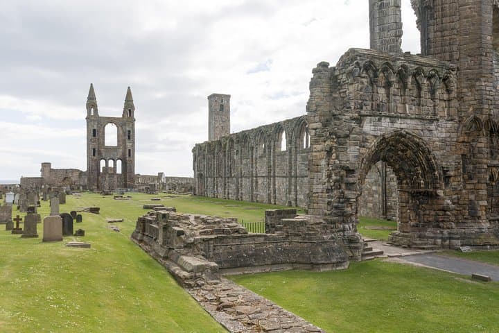 St Andrews & Cliffs and Dunnottar Castle in Spanish.