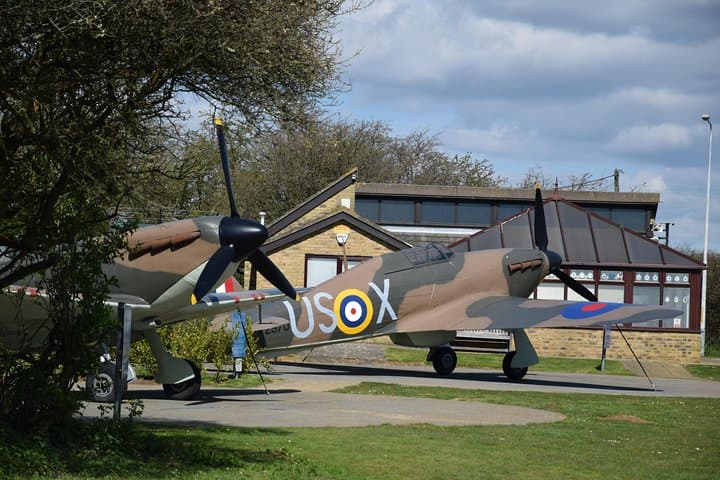 Spitfire and Hurricane planes