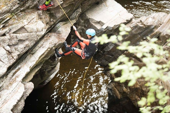 Canyoning day trip from Edinburgh with Intrepidus Outdoors